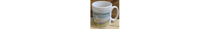 Lyme Regis mug - Cobb view