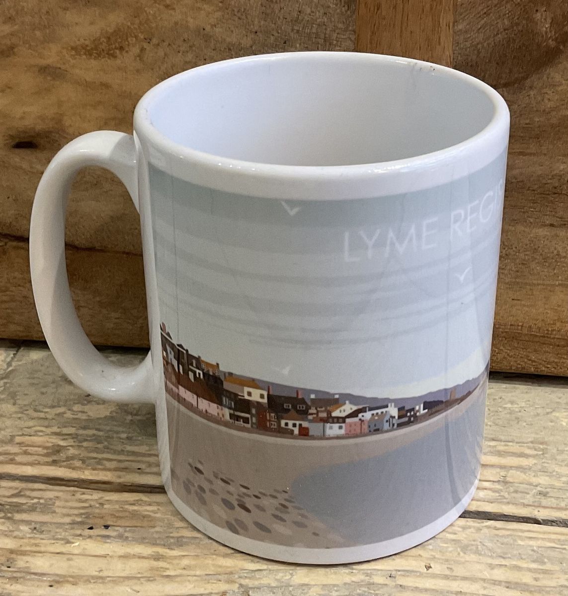 Lyme Regis mug ‘morning sky’ Lyme Regis mug ‘morning sky’