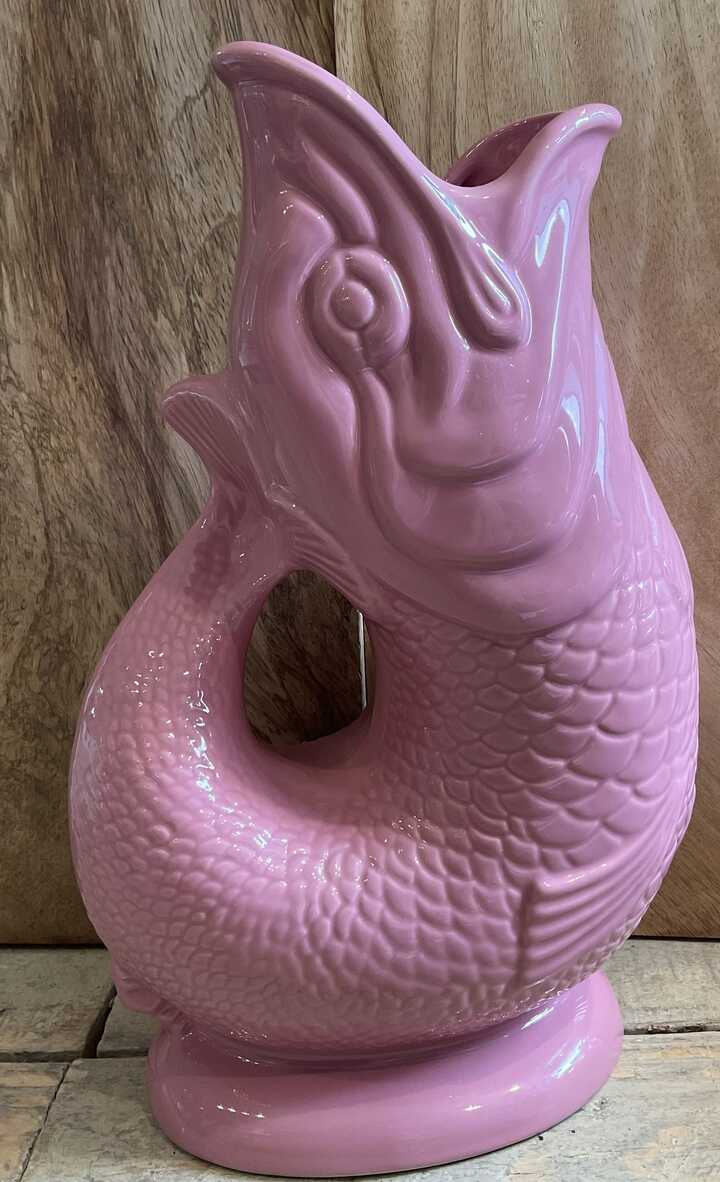 Gluggle Jug in pink