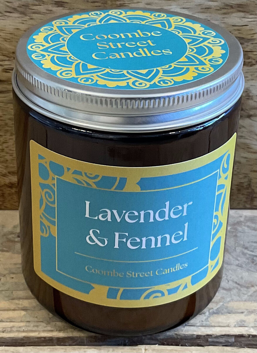 Lavender and Fennel scented candle