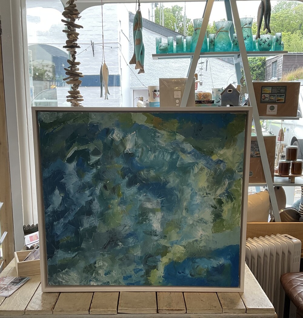 Original abstract oil painting | Shop | Coombe Street Gallery