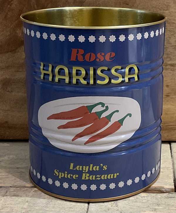 Large chilli storage tin