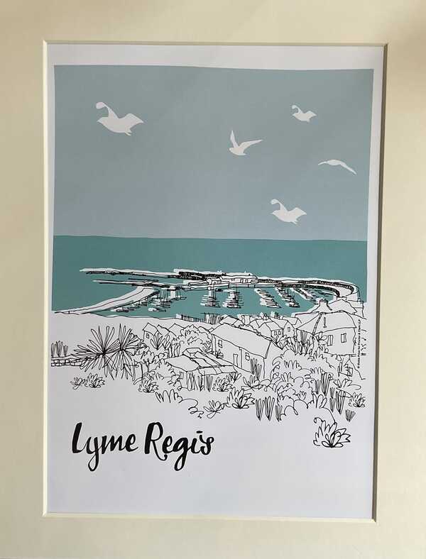Lyme Regis Cobb Print