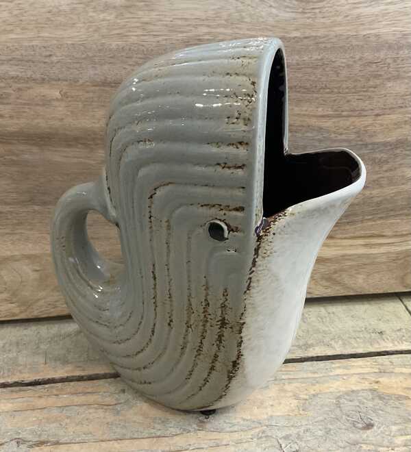 Ceramic whale jug
